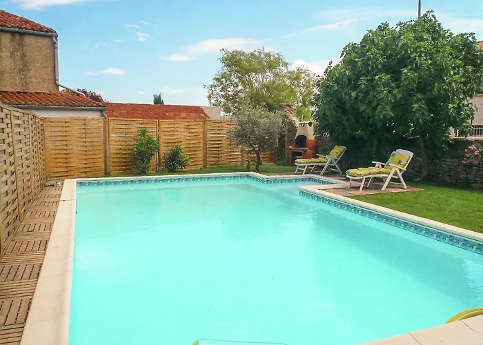 With Pool And Bbq